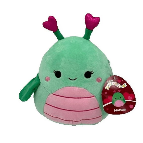 Squishmallows Mattea the Grasshopper 8" Stuffed Plush Valentines 2024