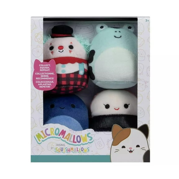 Squishmallows Micromallows 4 Pack Ukee Deer Preeti Solenn