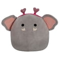 thumbnail image 1 of Squishmallows Mila the Elephant with Heart Headband 14 Inch Plush Stuffed Animal Toy, 1 of 1