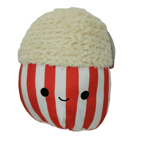 Squishmallows Mini 5-Inch Arnel the Popcorn- Official Jazwares Plush - Collectible Soft & Squishy Mini Popcorn Food Stuffed Animal Toy - Add to Your Squad - Gift for Kids, Girls & Boys