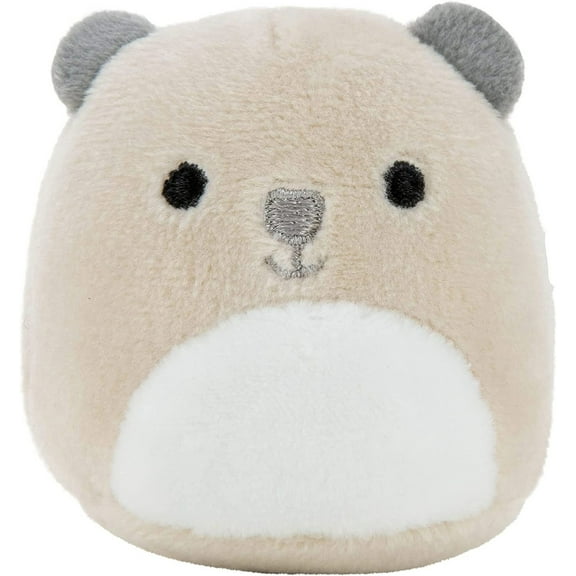 Squishmallows Mini Stuffed Animal & Plush Toy, Squishville Wesley The Wombat