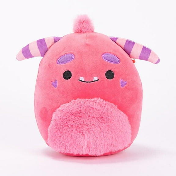 Squishmallows Mont the Pink Monster 8 inch Valentines Day Plush