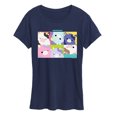 thumbnail image 1 of Squishmallows - Mooody Cow Grid  - Women's Short Sleeve Graphic T-Shirt, 1 of 4