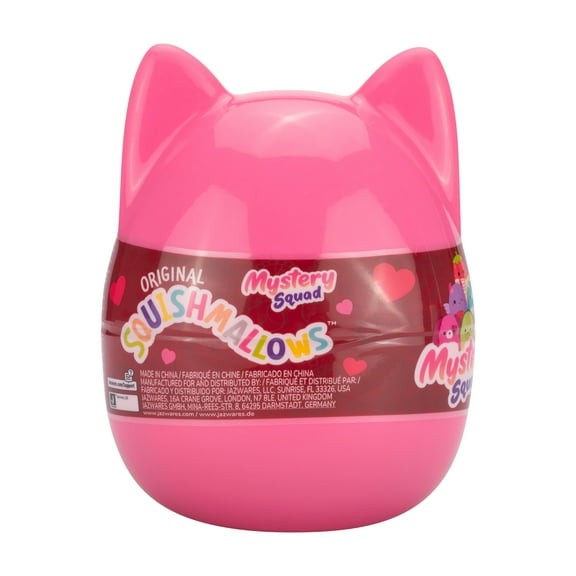 Squishmallows Official Plush 4 inch Blind Valentine's Capsules - Childs Ultra Soft Stuffed Animal Toy