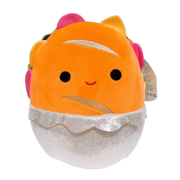 Squishmallows Neon Food Squad 8" Iker the Hoagie Sandwich Plush Doll Toy