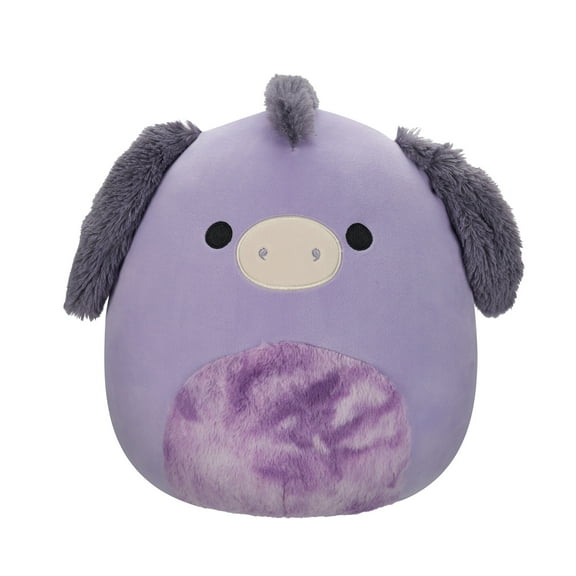 Squishmallows Official 12 inch Deacon the Purple Donkey - Child's Ultra Soft Stuffed Plush Toy
