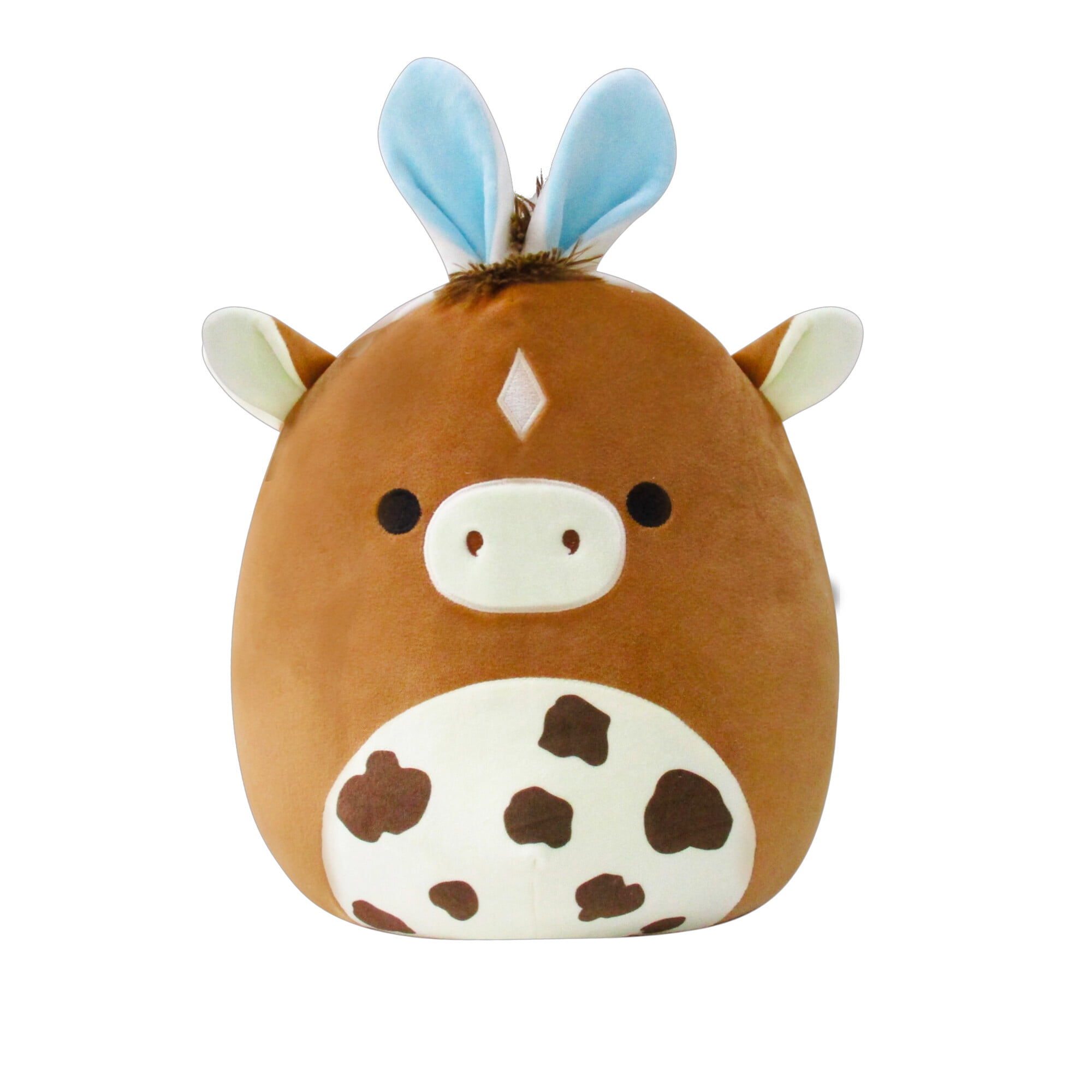 Squishmallows Official 12 inch Harry the Brown Horse - Child's Ultra Soft Stuffed Plush Toy