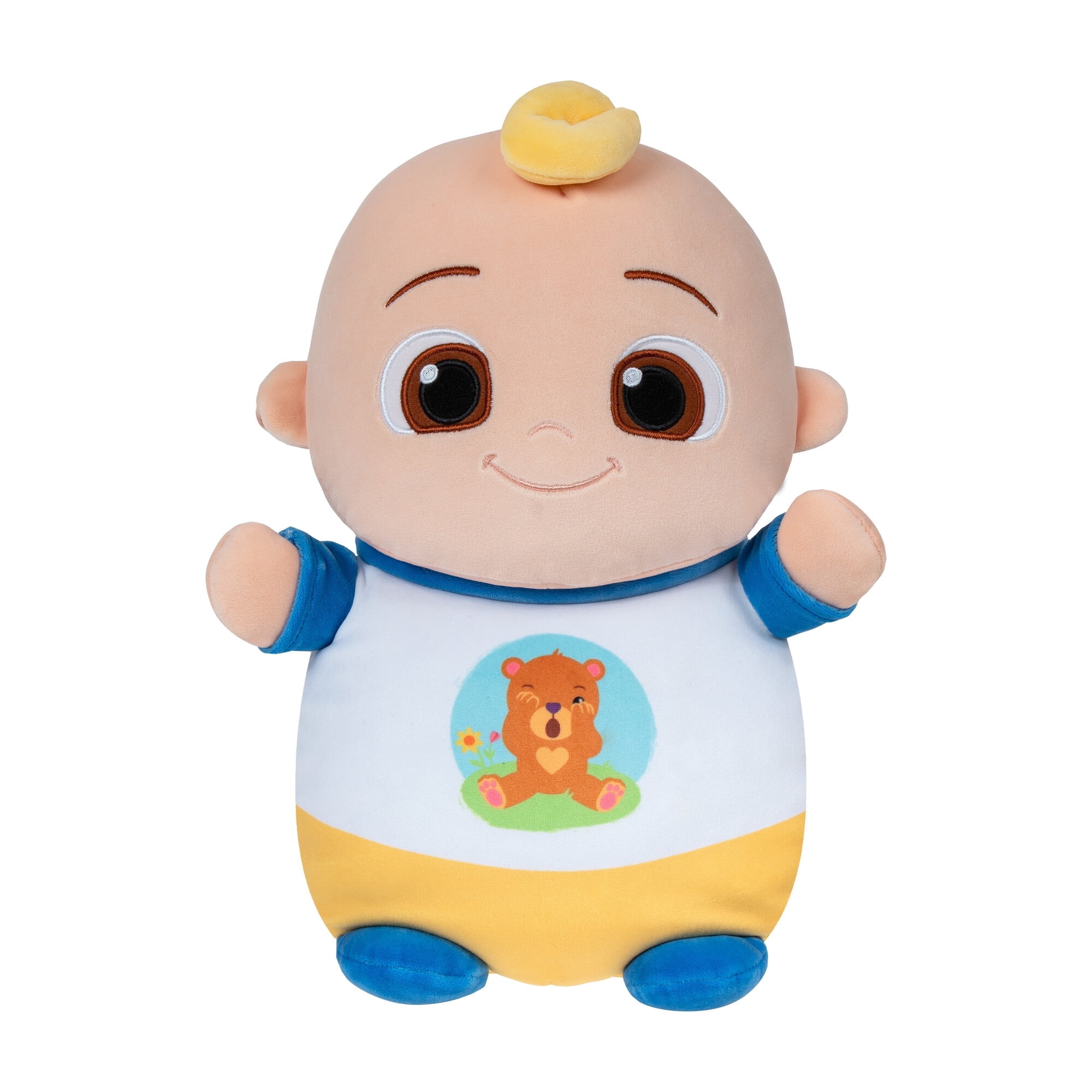 Squishmallows Official 14-Inch CoComelon JJ HugMe Plush Stuffed Toy for Kids