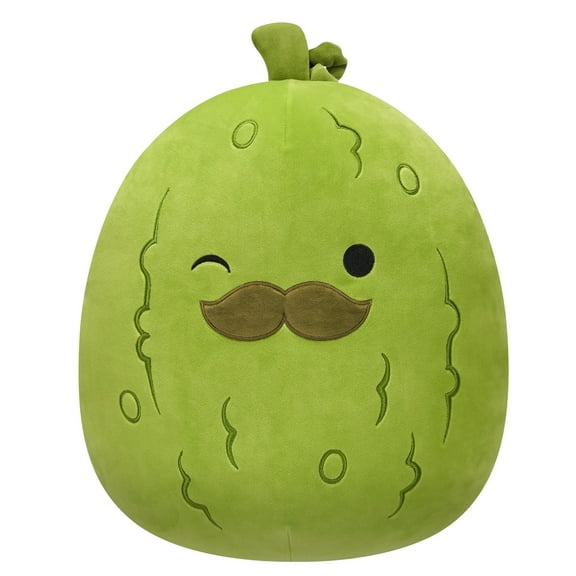 Squishmallows Official 14 inch Charles the Green Pickle - Child's Ultra Soft Stuffed Plush Toy