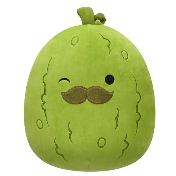 Squishmallows Official 14 inch Charles the Green Pickle - Child's Ultra Soft Stuffed Plush Toy