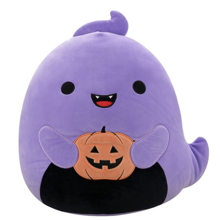 Squishmallows Official 16 inch Jordon the Purple Ghost - Child's Ultra Soft Stuffed Plush Toy