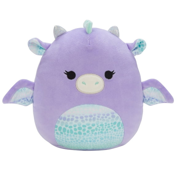 Squishmallows Official 20 inch Drow the Purple Dragon - Child's Ultra Soft Stuffed Plush Toy