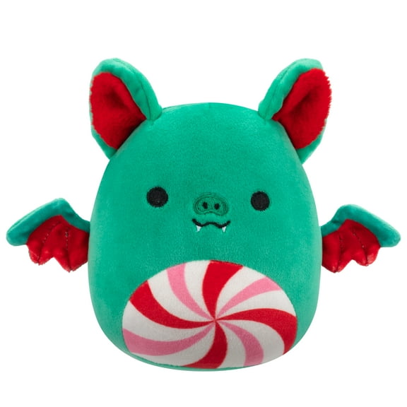Squishmallows Official 5 inch Ricardo the Green Fruit Bat - Child's Ultra Soft Stuffed Plush Toy