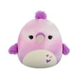 thumbnail image 1 of Squishmallows Official 5 inch Shimi the Purple Watercolor Parrot With Hearts - Child's Ultra Soft Plush Toy, 1 of 7