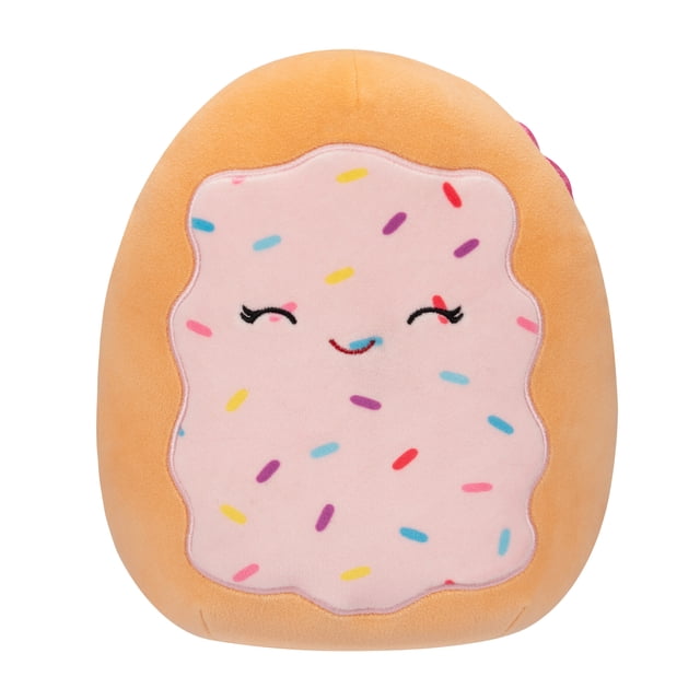 Squishmallows Official 7.5 inch Fresa the Pink Toaster Pastry - Child's Ultra Soft Stuffed Plush Toy