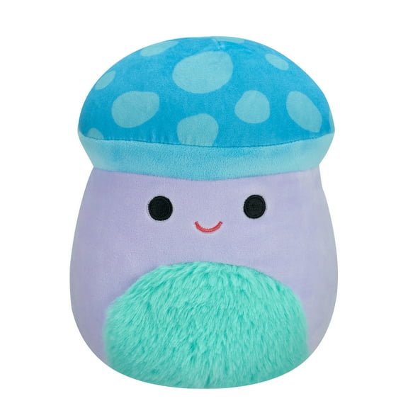 Squishmallows Official 7.5 inch Pyle the Purple and Blue Mushroom - Child's Ultra Soft Plush Toy
