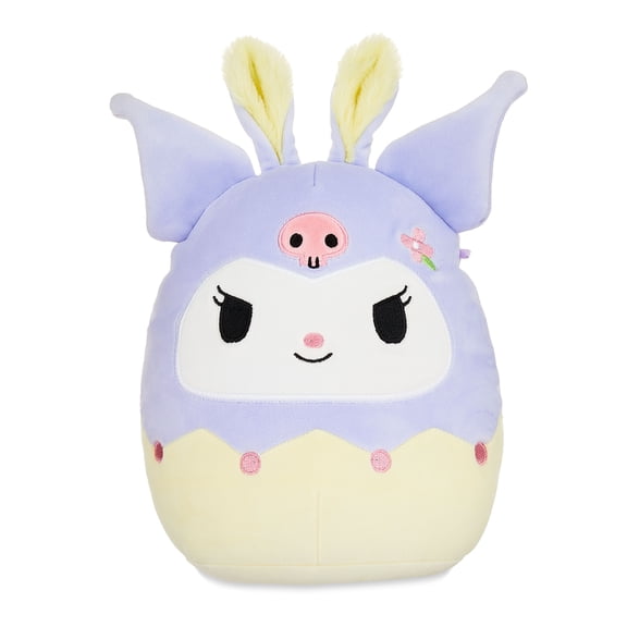 Squishmallows Official 8 inch Hello Kitty Kuromi in a Easter Bunny Suit - Child's Ultra Soft Stuffed Plush Toy