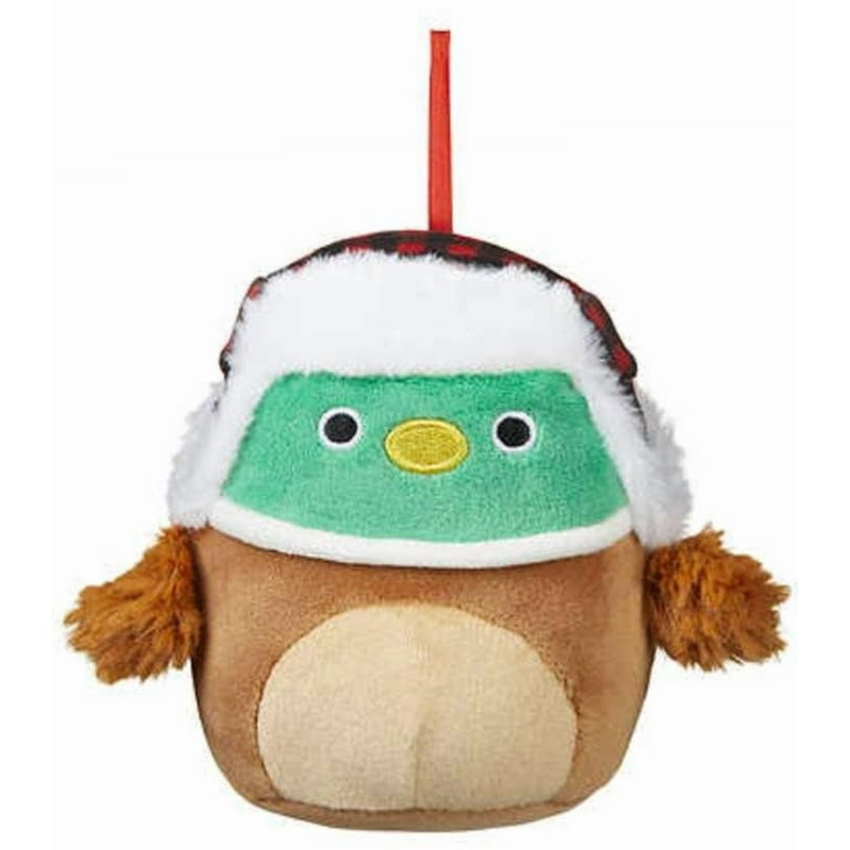 Squishmallows Official Avery the Duck 4-Inch Ornament Plush
