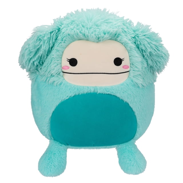 Squishmallows Fuzzamallows 12 inch Teal Big Foot Plush Toy - Ultra Soft ...