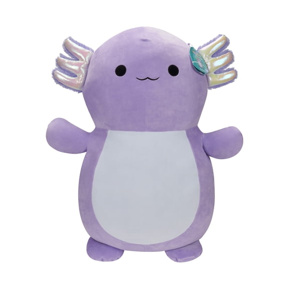 Squishmallows Official Hugmee Plush 26 inch Purple Azolotl - Childs Ultra Soft Stuffed Plush Toy
