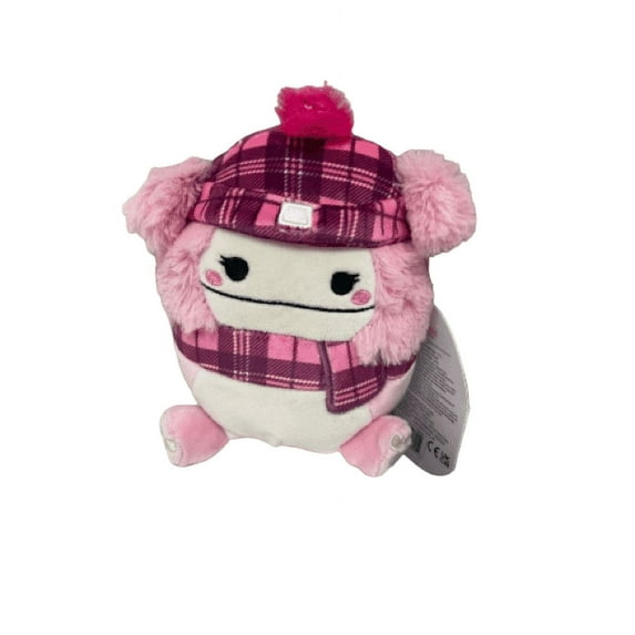 Squishmallows Official KellyToy Christmas 2023 - Choose 5-inch or 8-inch Brina Bigfoot, 5 Inch