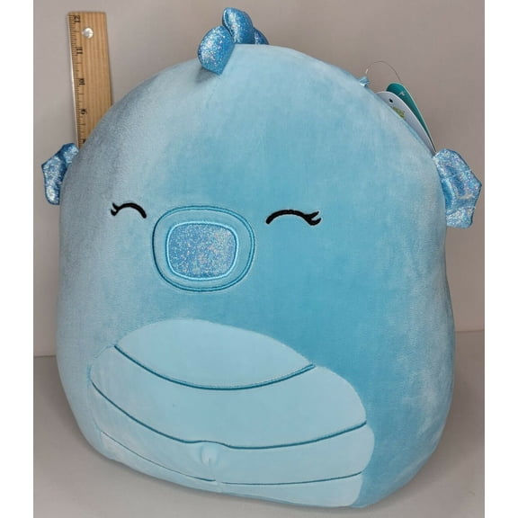 Squishmallows Official Kellytoy 11 Inch Soft Plush Squishy Toy Animals (Deedee The Seahorse)