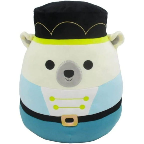 Squishmallows Official Kellytoy 12 Inch Soft Plush Squishy Toy Animals (Gleb The Polar Bear)