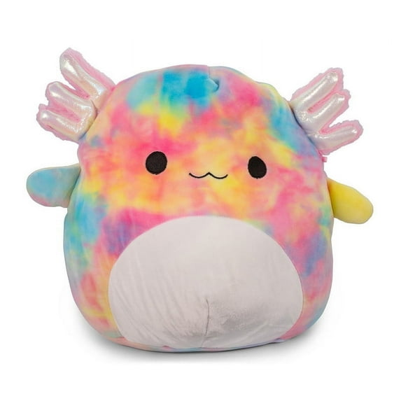 Squishmallows Official Kellytoy 12 Inch Soft Plush Squishy Toy Animals (Tinley Rainbow Axolotl)