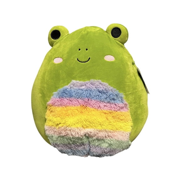Squishmallows Official Kellytoy 12 Inch Soft Plush Squishy Toy Animals (Wendy the Frog Fuzzy Belly)