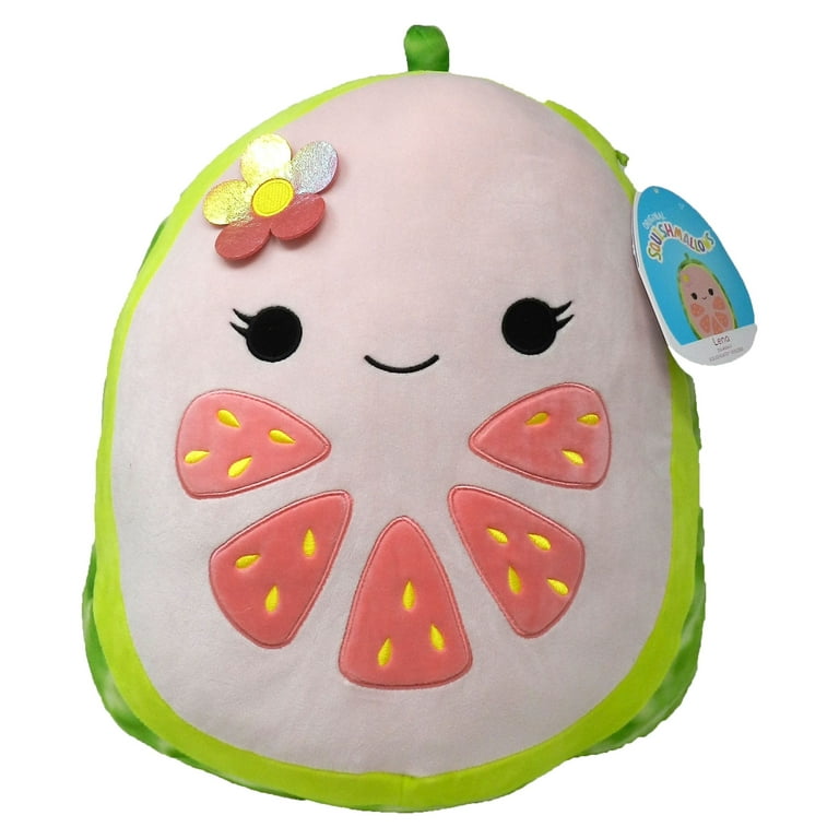 Squishmallows Official Kellytoy 16 Inch Soft Plush Squishy Toy Animals Lena the Guava