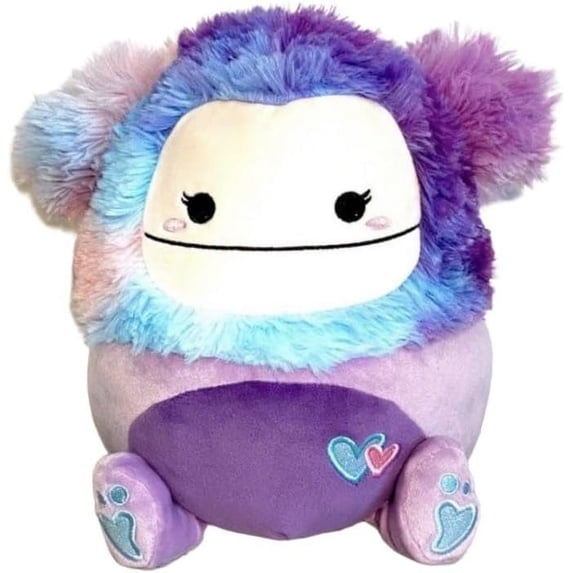 Squishmallows Official Kellytoy 16 Inch Soft Plush Valentines (Eden the Bigfoot)