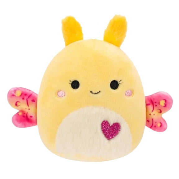 Squishmallows Official Kellytoy 16 Inch Soft Plush Valentines (Miry the Moth)