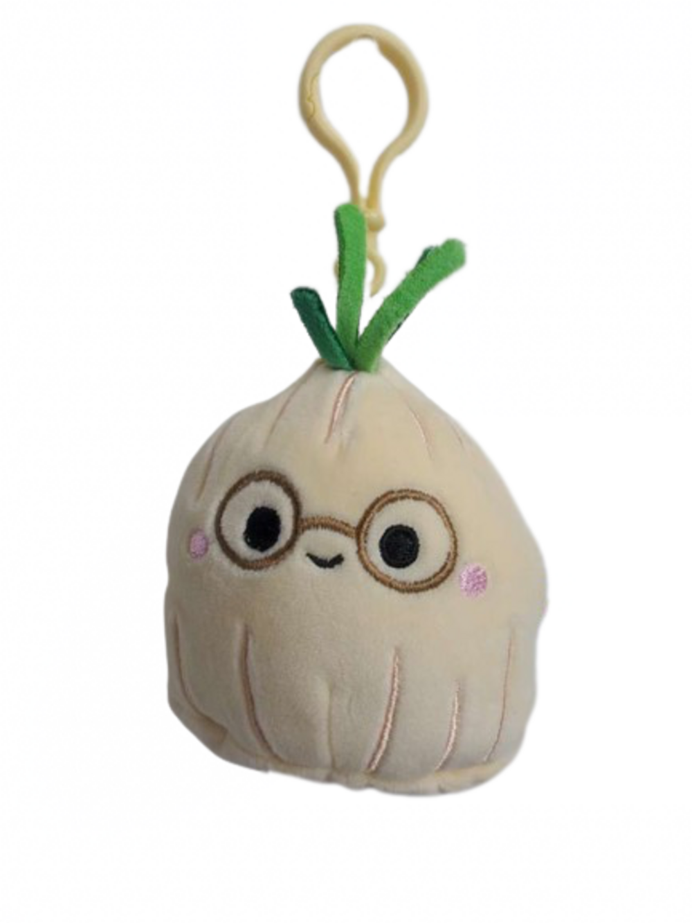 Squishmallows Official Kellytoy 3.5" Clip On Isolde the Onion Plush Toy