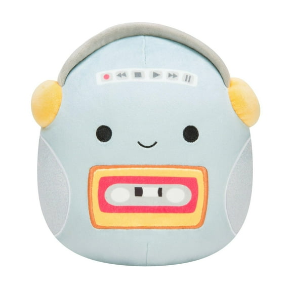 Squishmallows Official Kellytoy 8" Casja the Cassette Player Plush Toy S8-#1131