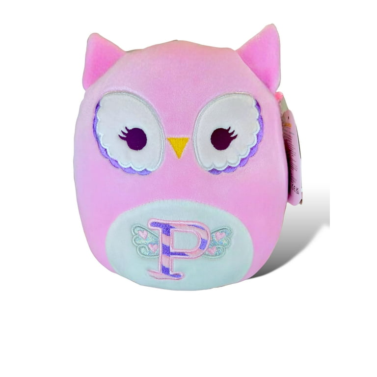 Squishmallows Official Kellytoy Inch Mildred Pink Owl Plush