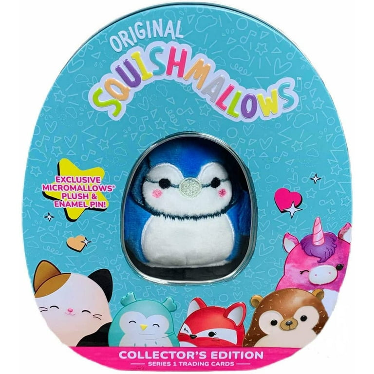 Squishmallows Official Kellytoy Collector's Tin Set with