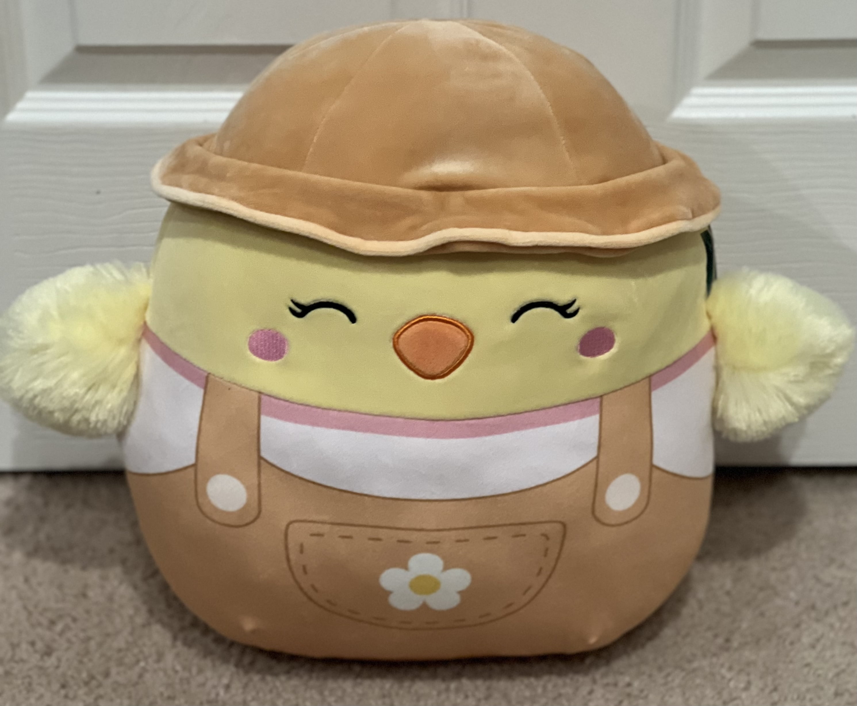 Squishmallows Official Kellytoy Easter Squad Squishy Soft Plush Toy Animal  (14 Inch, Aimee The Chick)