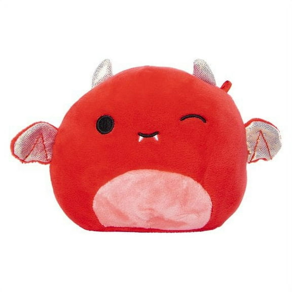 Squishmallows Official Kellytoy Halloween Squishy Soft Stuffed Plush Toy Animal (4.5 Inch, Karlie the Red Devill)
