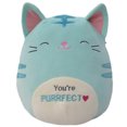 thumbnail image 1 of Squishmallows Official Kellytoy Plush 12 Inch Squishy Stuffed Toy Animal (Jules the Cat Valentines 2022), 1 of 2