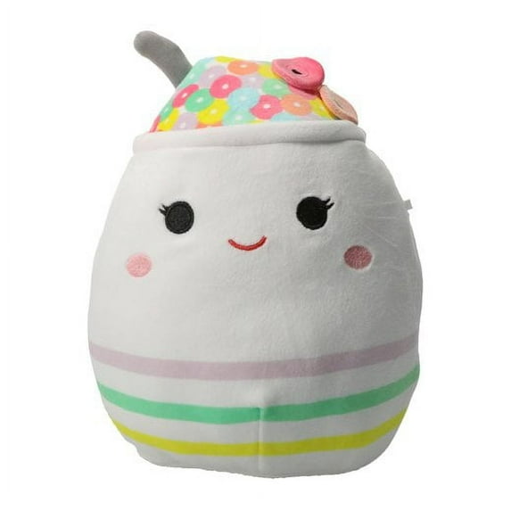 Squishmallows Official Kellytoy Plush 7.5 Inch Squishy Soft Plush Toy Animals (Lupi the Cereal Bowl)