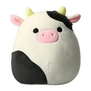 Squishmallows Official Kellytoy Plush Farm Squad Squishy Soft Plush Toy Animals 7.5 inch, Connor The Cow 7.5 inch