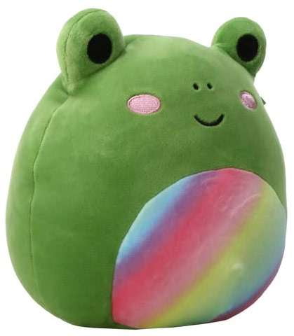 Squishmallows Official Kellytoy Plush 7.5 Inch Squishy Stuffed Toy Animal (Doxl The Frog)