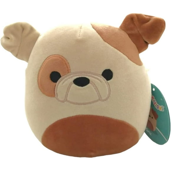 Squishmallows Official Kellytoy Plush 7 Inch Squishy Soft Plush Toy Animals (Griz the Bulldog)