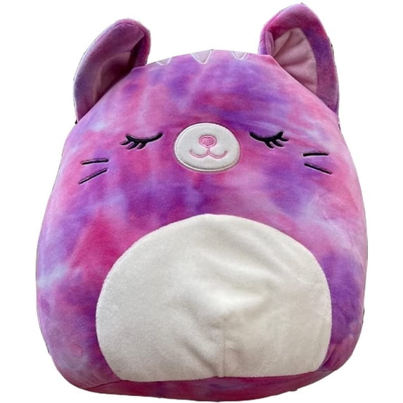 Squishmallows Official Kellytoy Plush 8 Inch Squishy Soft Plush Toy Animals (Caeli Sleepy Cat)