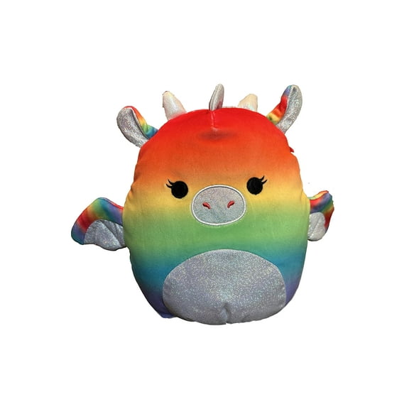 Squishmallows Official Kellytoy Plush Squishy Soft Plush Toy Animals (Calypsa Dragon, 8 Inch)