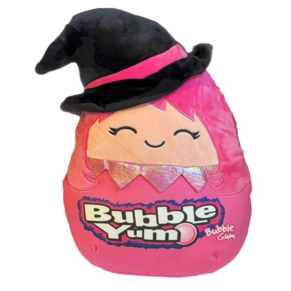 Squishmallows Official Kellytoy Plush Toy 12 inch Wexla The Witch Bubble Yum Candy Halloween Edition Rare Htf