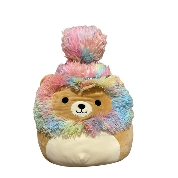 Squishmallows Official Kellytoy Squish Doo's 14 Inch Soft Plush (Leonard The Lion)