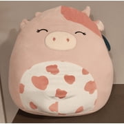 Squishmallows Official Kellytoy Squishy Soft Plush 16 Inch, Clay The Pink Cow