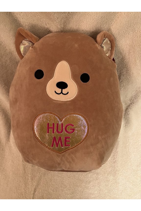 Official Kellytoy Valentines Plush Toy Animal (12 Inches, Omar the Bear)