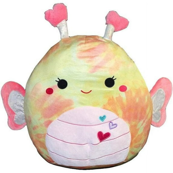 Squishmallows Official Kellytoy Valentines Squad Squishy Soft Plush Toy Animal (5 Inch, Balia Butterfly)